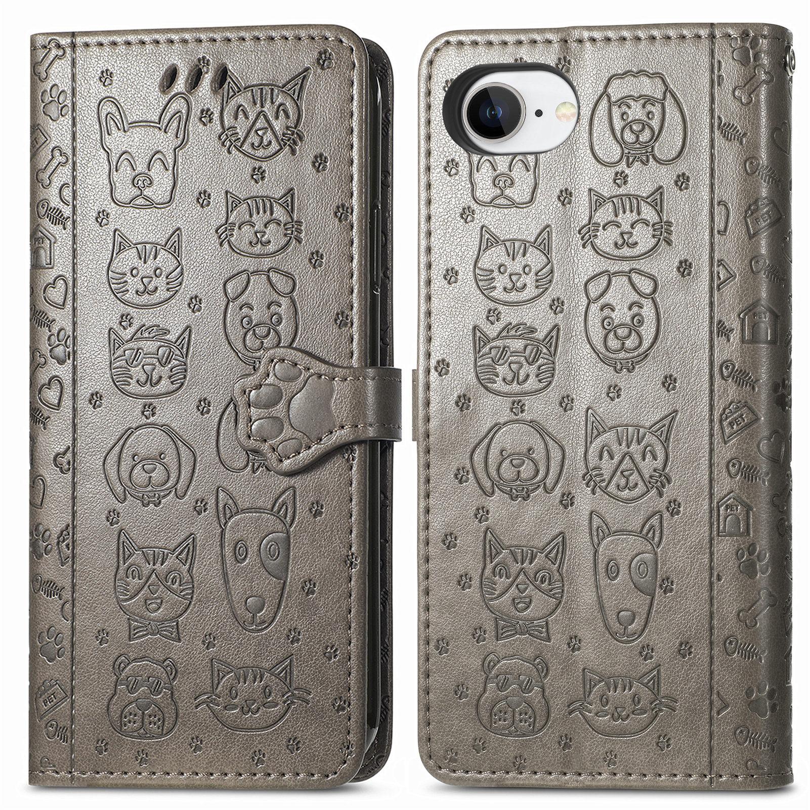For iPhone 16e Leather Wallet Case Flip Phone Cover with Cute Cat Dog Pattern Rose Gold
For iPhone 16e Leather Wallet Case Flip Phone Cover with Cute Cat Dog Pattern Rose Gold