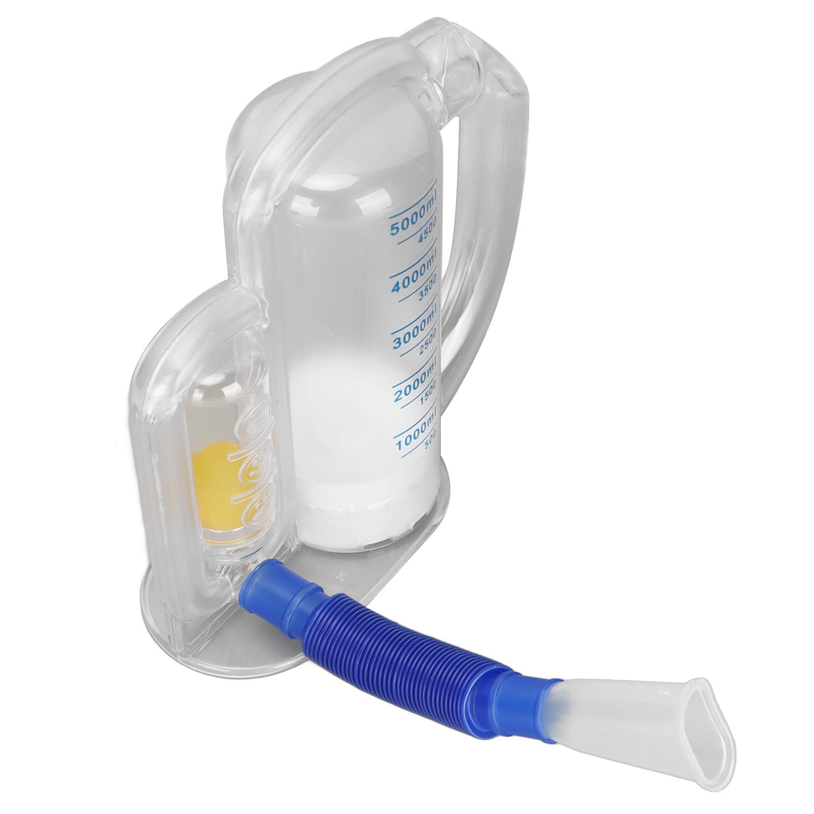 Breathing Exercise Device Deep Breathing Exerciser Lung Capacity Respiratory Therapy 5000ml
Breathing Exercise Device Deep Breathing Exerciser Lung Capacity Respiratory Therapy 5000ml