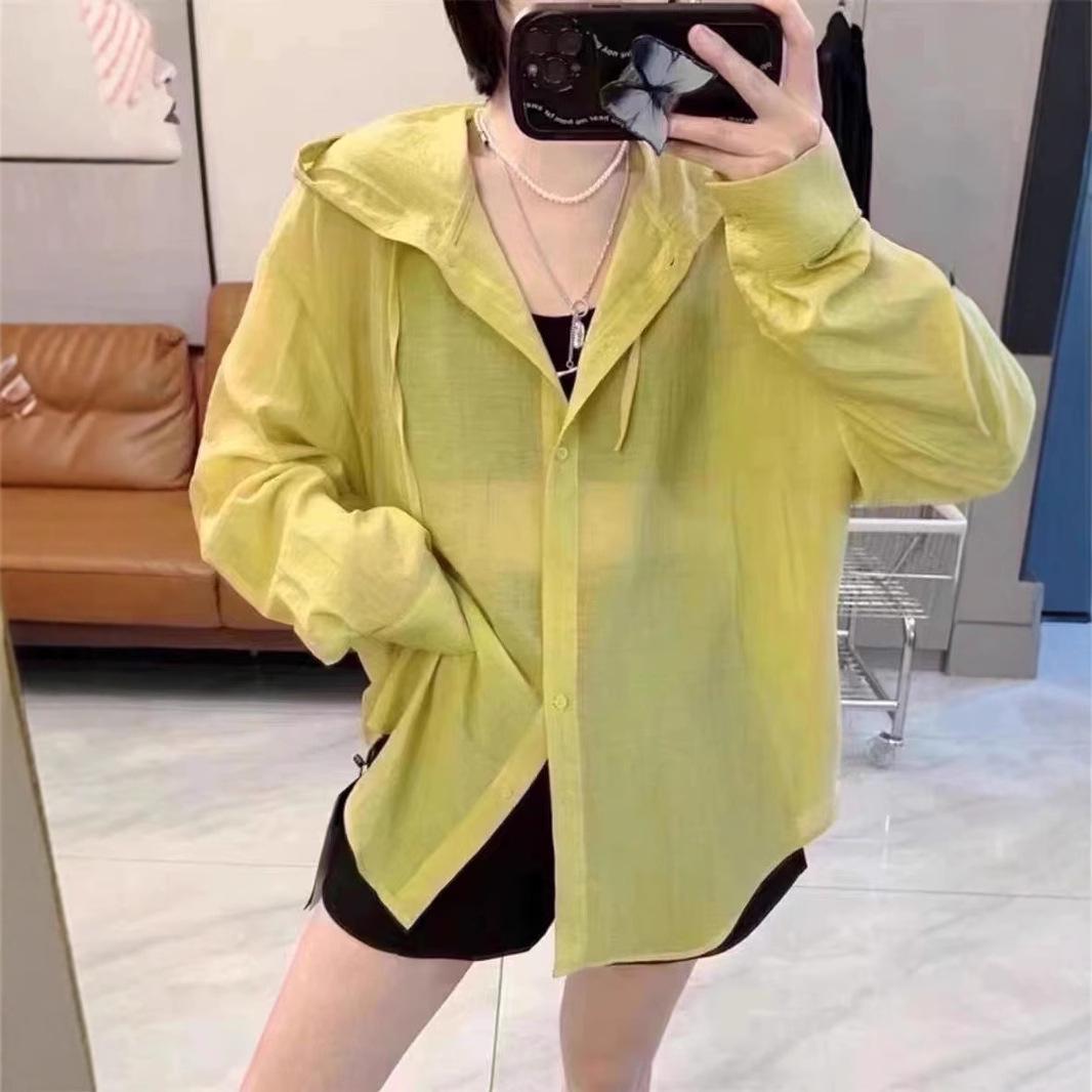 Korean Style Loose Hooded Sun Protection Women s Spring/Summer Casual Long-Sleeve Thin Cardigan Jacket Large
Korean Style Loose Hooded Sun Protection Women s Spring/Summer Casual Long-Sleeve Thin Cardigan Jacket Large
