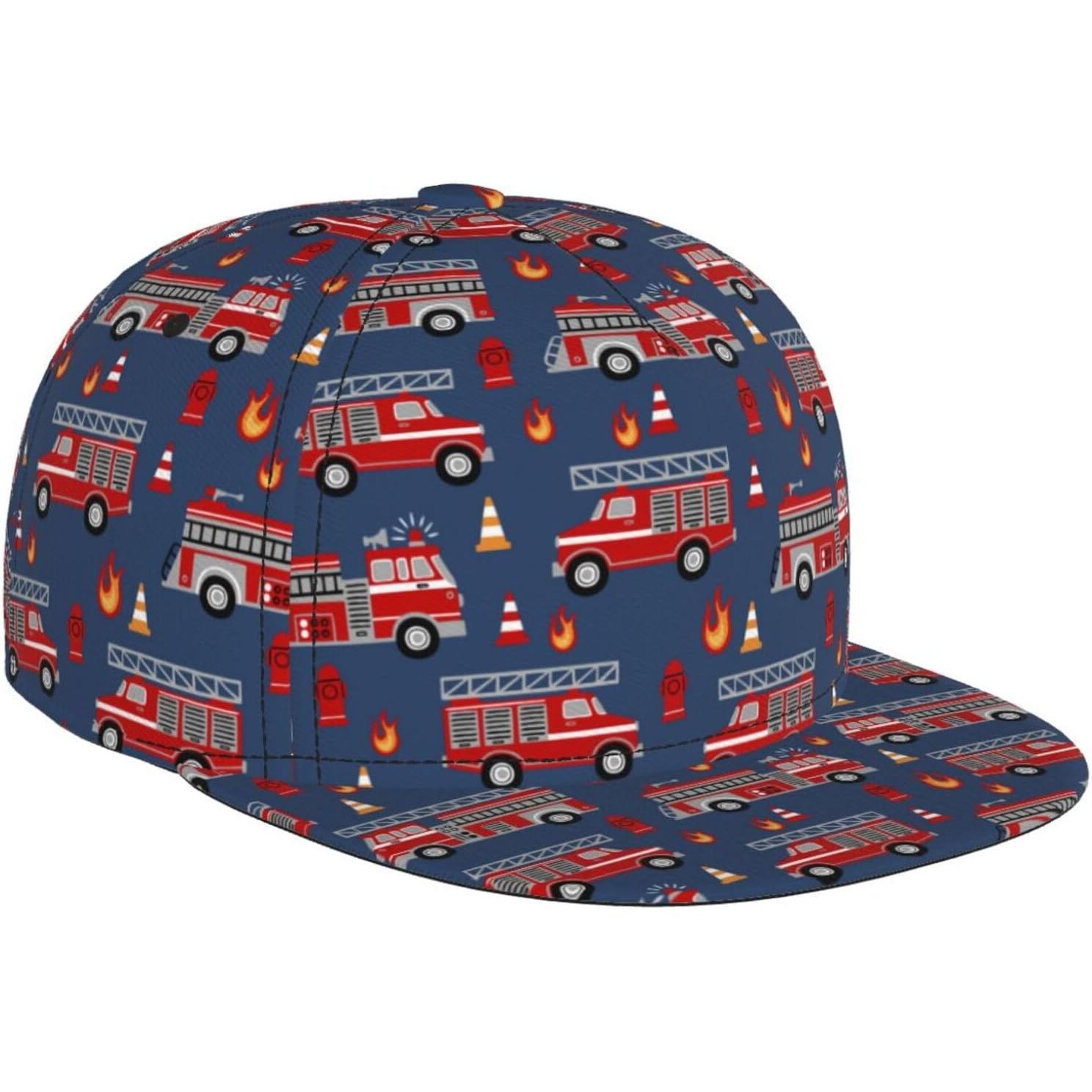 Firetruck Pattern Baseball Cap for Men Women Adjustable Trucker Hat Snapback Sun Dad Cap Lightweight Unisex for Summer Sport One Size
Firetruck Pattern Baseball Cap for Men Women Adjustable Trucker Hat Snapback Sun Dad Cap Lightweight Unisex for Summer Sport One Size