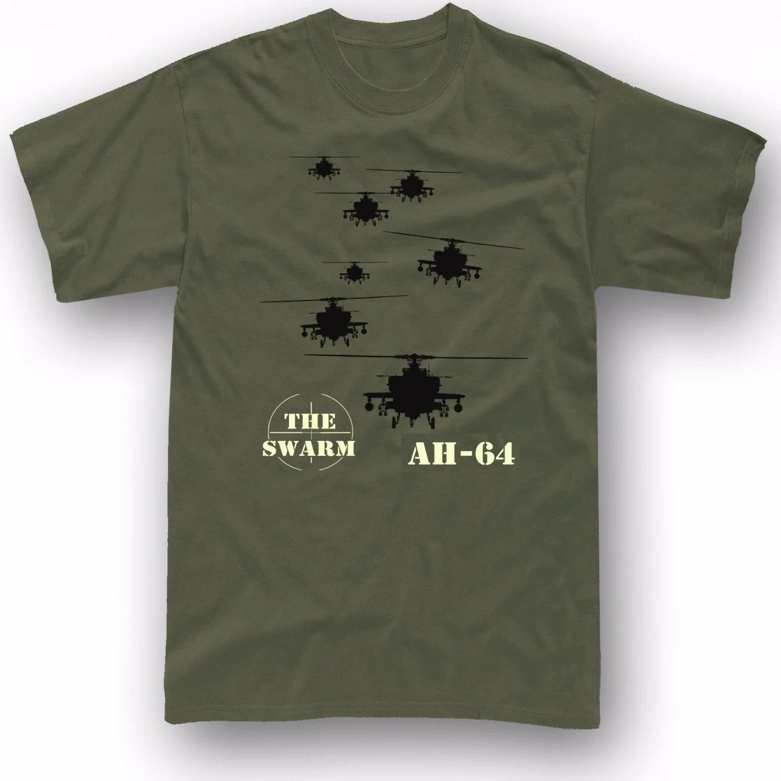 The Swarm Military US Army Apache AH64 Attack Helicopter TShirt 100 Cotton ONeck Short Sleeve Summer Casual Mens Tshirt 4XL
The Swarm Military US Army Apache AH64 Attack Helicopter TShirt 100 Cotton ONeck Short Sleeve Summer Casual Mens Tshirt 4XL