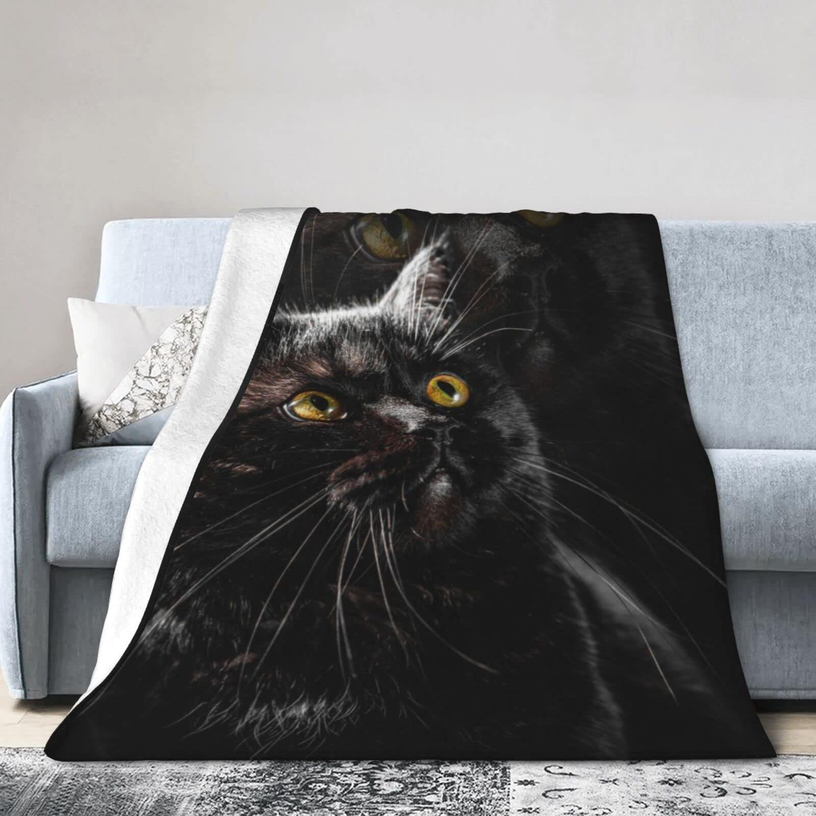 Black Cat Series Printed Blanket for Sofa Bed Travel Camping Living Room Office Conditioning Blanket for All Seasons Gifts 75x90cm
Black Cat Series Printed Blanket for Sofa Bed Travel Camping Living Room Office Conditioning Blanket for All Seasons Gifts 75x90cm