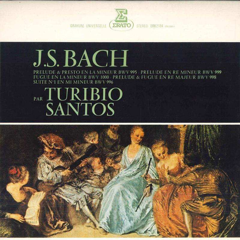 LP Record BACH, TURIBIO SANTOS - J.s.bach - T.santos ERX2184 ERATO Japan Classical Used
LP Record BACH, TURIBIO SANTOS - J.s.bach - T.santos ERX2184 ERATO Japan Classical Used