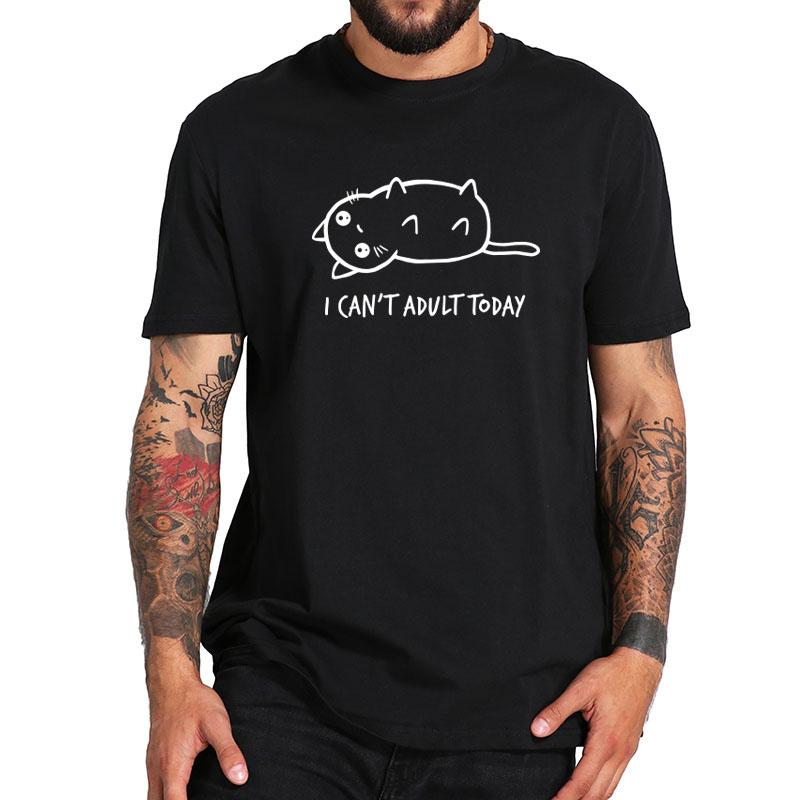 Funny Cat T Shirt Graphic I Can t Adult Today Tshirt 100% Cotton Soft High Quality Breathable Tee Tops 3XL чорний
Funny Cat T Shirt Graphic I Can t Adult Today Tshirt 100% Cotton Soft High Quality Breathable Tee Tops 3XL чорний