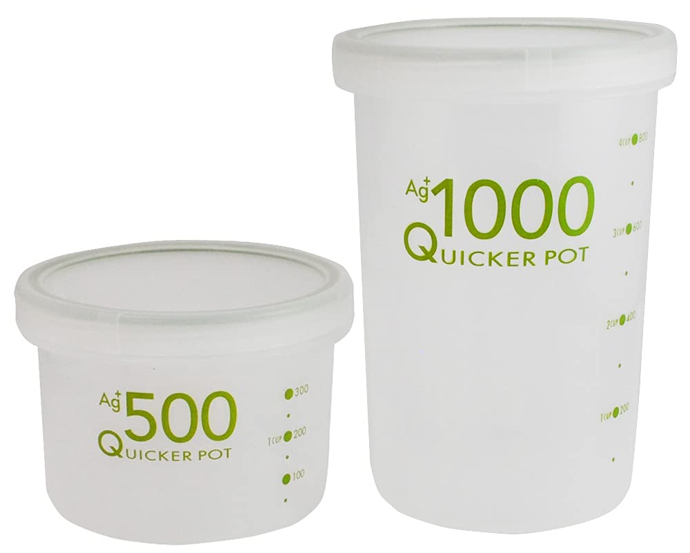 Shinkisei Dragonfly Quicker Pot Storage 1000ml Made in Japan Container, Antibacterial, Airtight, + 500ml, 2-piece Set,
Shinkisei Dragonfly Quicker Pot Storage 1000ml Made in Japan Container, Antibacterial, Airtight, + 500ml, 2-piece Set,