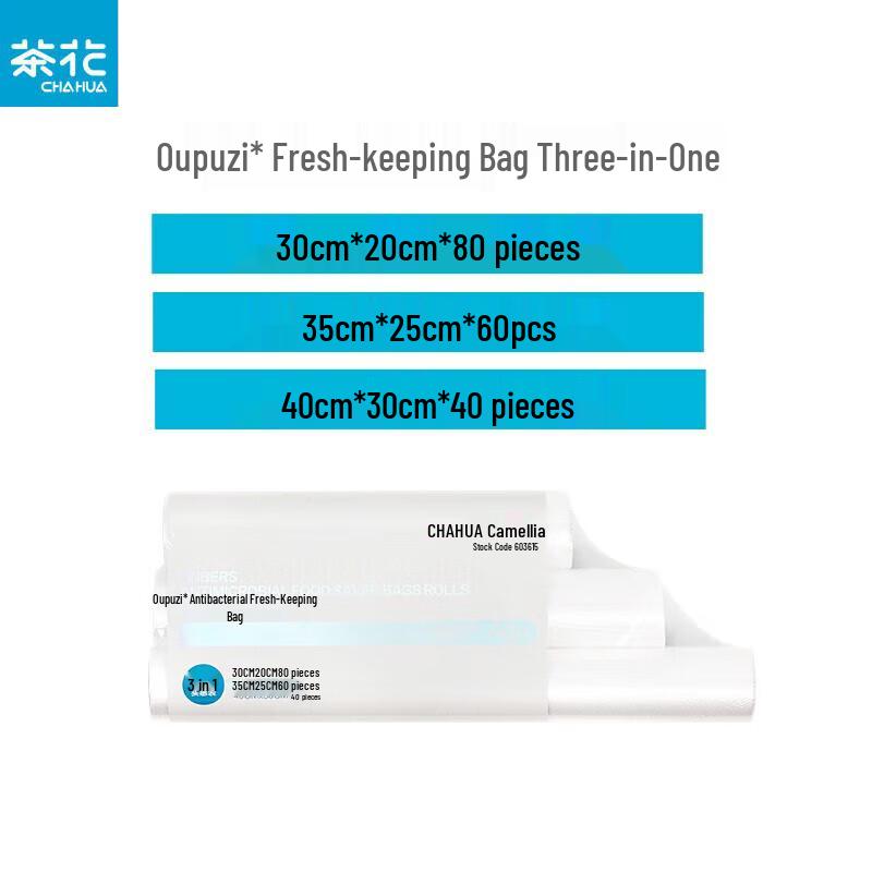 Chahua Antibacterial Disposable Food Storage Bags
Chahua Antibacterial Disposable Food Storage Bags