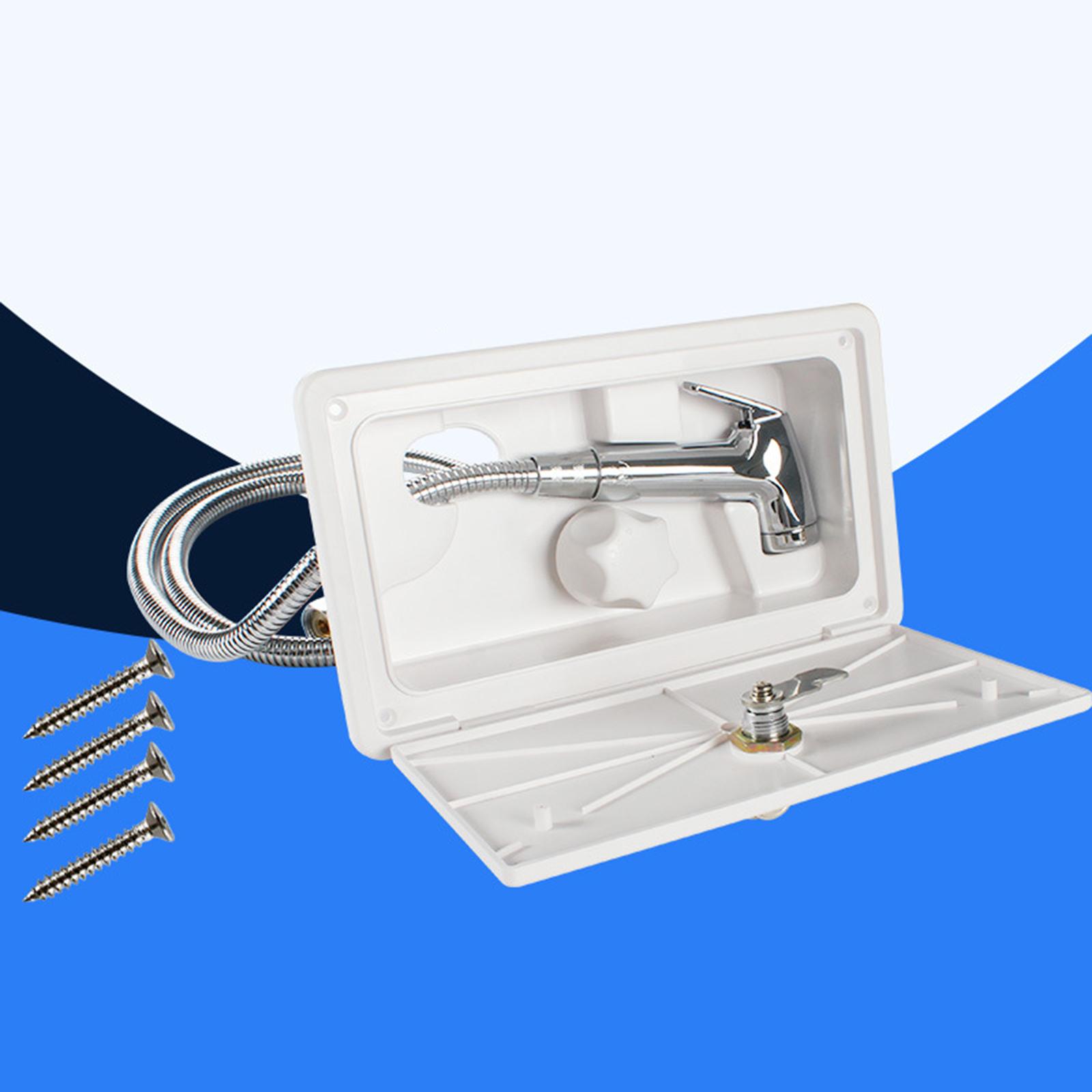 RV External Outside Shower Handheld Stainless Steel Kitchen Motorhome Caravan Van білий
RV External Outside Shower Handheld Stainless Steel Kitchen Motorhome Caravan Van білий