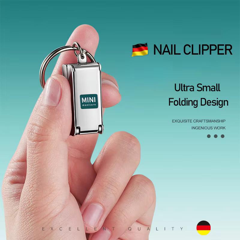 A Set of Two Cute Foldable Nail Clippers with a Leather Storage Case, Made of High-Strength Stainless Steel,Easy to Carry.
A Set of Two Cute Foldable Nail Clippers with a Leather Storage Case, Made of High-Strength Stainless Steel,Easy to Carry.