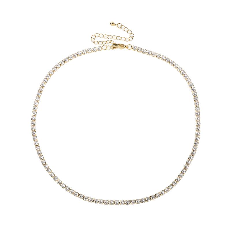 3mm Simple Iced Out Tennis CZ Choker Necklace for Women Men Crystal Short Chain on Neck Hip Hop Trend Accessories Jewelry
3mm Simple Iced Out Tennis CZ Choker Necklace for Women Men Crystal Short Chain on Neck Hip Hop Trend Accessories Jewelry