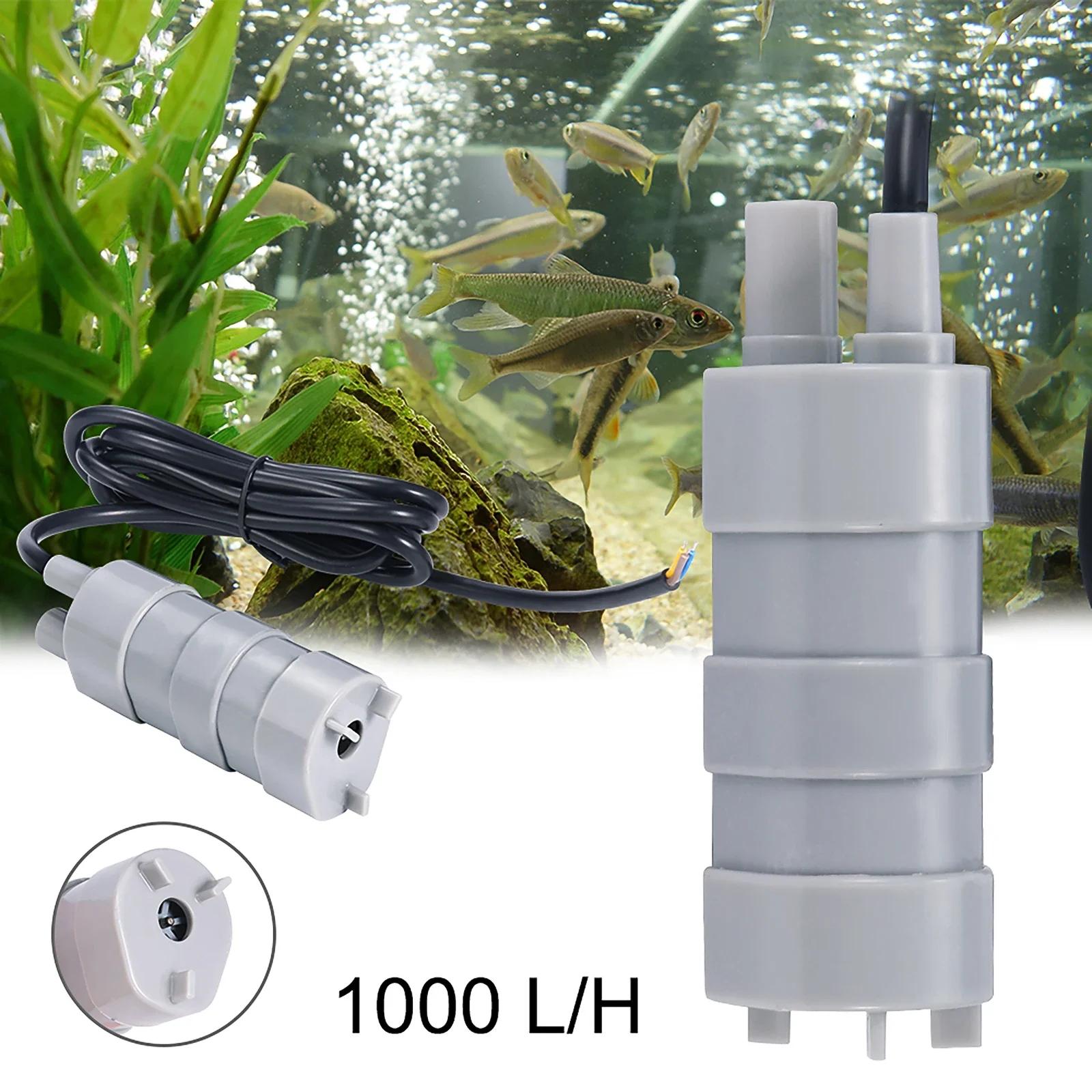 12V Pump 1500L/H 1000L/H Miniature Submersible Pump Water Pump for Fish Tank Change Caravan Camping Garden CN
12V Pump 1500L/H 1000L/H Miniature Submersible Pump Water Pump for Fish Tank Change Caravan Camping Garden CN