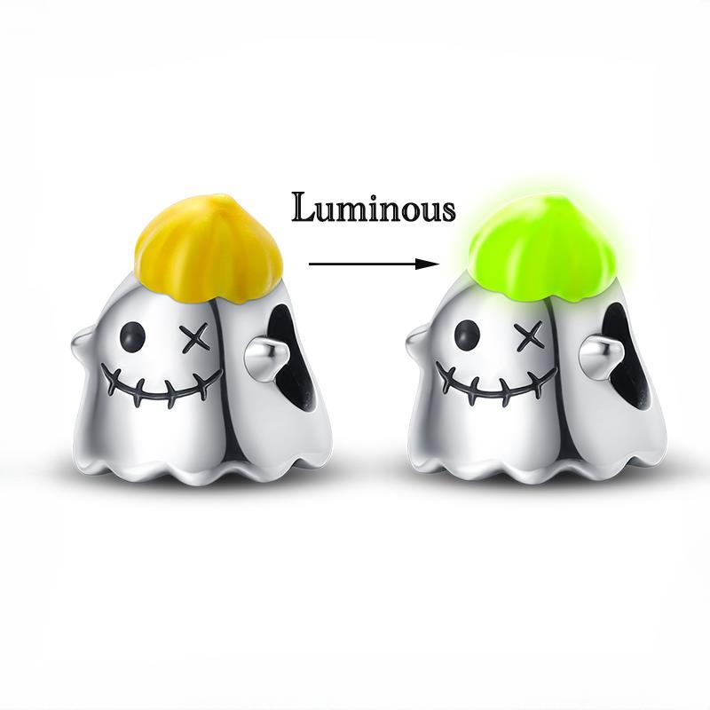 Halloween Glow Color Changing Skeleton Ghost Cucurbit Charm Bead Charms Compatible With Authentic Bracelets Women Pendant Jewellery Gift
Halloween Glow Color Changing Skeleton Ghost Cucurbit Charm Bead Charms Compatible With Authentic Bracelets Women Pendant Jewellery Gift