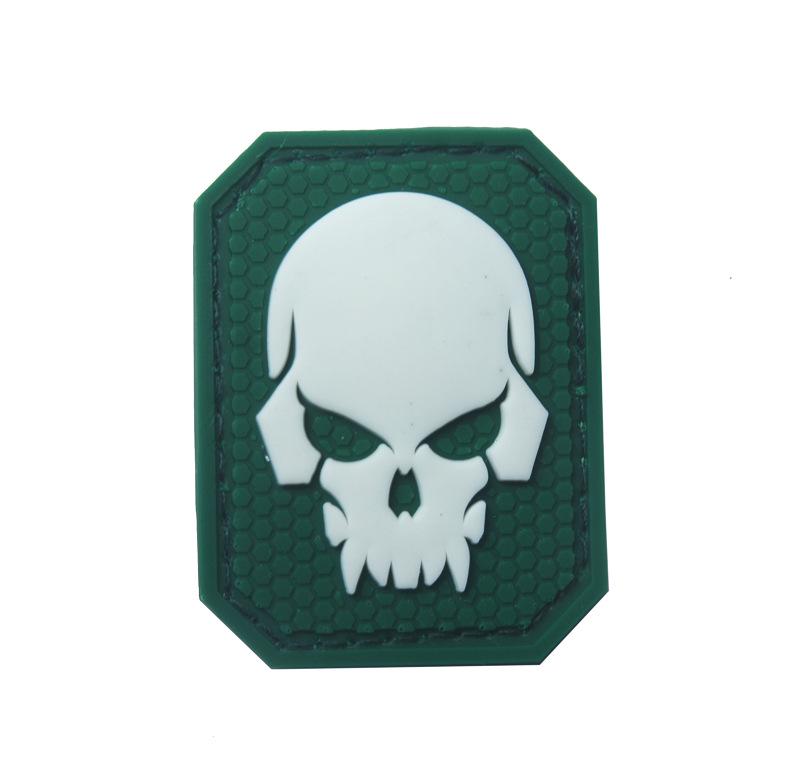 Luminous Skull PVC Rubber Patch Set with Decorative Velcro Hat Patch
Luminous Skull PVC Rubber Patch Set with Decorative Velcro Hat Patch