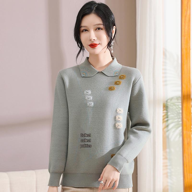 Mom s Wear 2024 Red Fleece One-Piece Base Layer Top for Middle-Aged and Elderly Women – Plus Size Thick Winter Sweater L (recommended 95-100 jin) синій
Mom s Wear 2024 Red Fleece One-Piece Base Layer Top for Middle-Aged and Elderly Women – Plus Size Thick Winter Sweater L (recommended 95-100 jin) синій