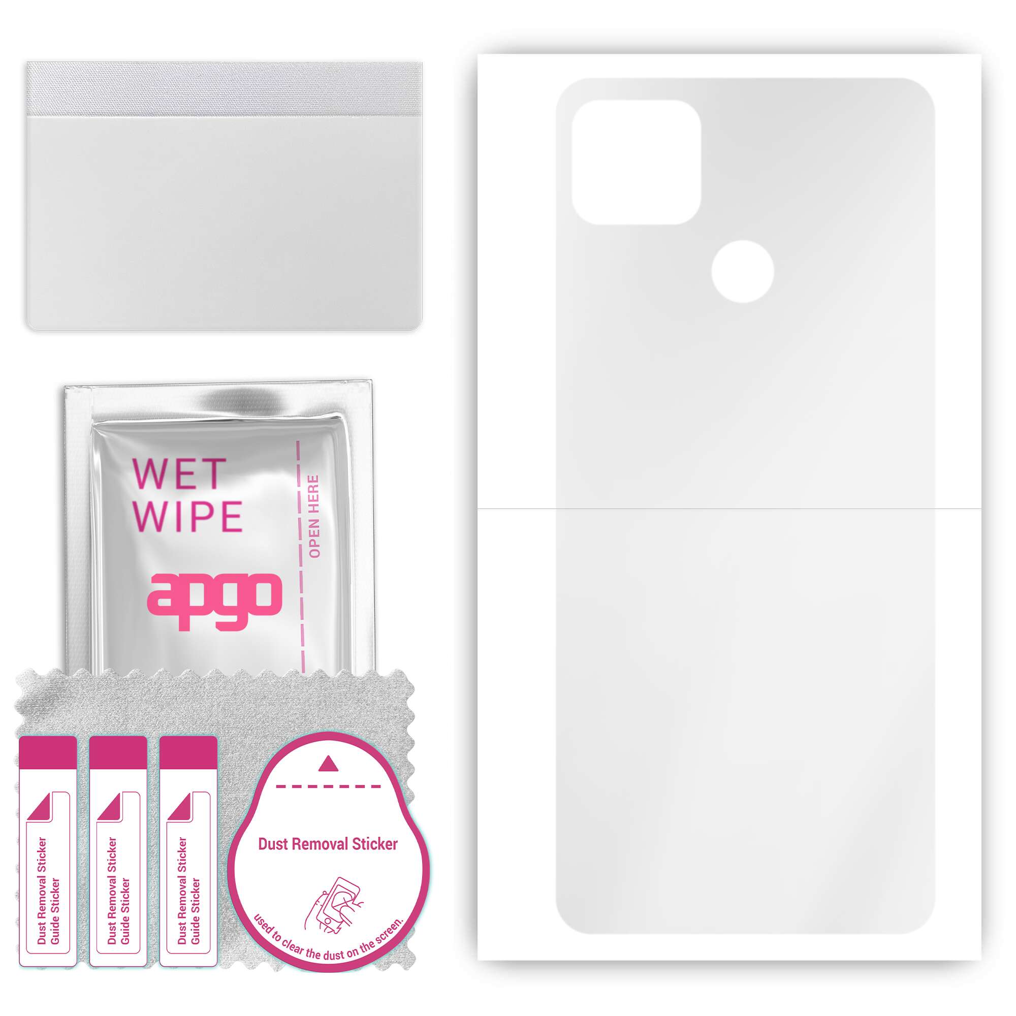 apgo Ultra Clear Protective Skin Sticker for the back compatible with Realme Narzo 30A, Wrap Film, Hydrogel Film, Flexible, Soft TPU with positioning
apgo Ultra Clear Protective Skin Sticker for the back compatible with Realme Narzo 30A, Wrap Film, Hydrogel Film, Flexible, Soft TPU with positioning