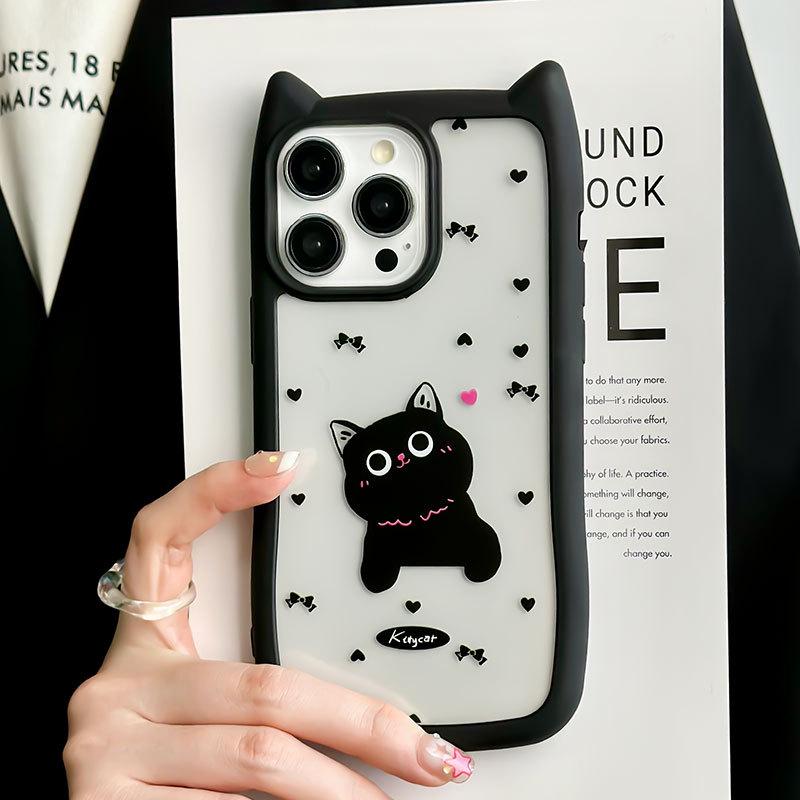 Zhitai iPhone 12-15 Pro Max Cat Ears Case: Fun Protective Cover for Apple iPhone 16 Pro
Zhitai iPhone 12-15 Pro Max Cat Ears Case: Fun Protective Cover for Apple iPhone 16 Pro