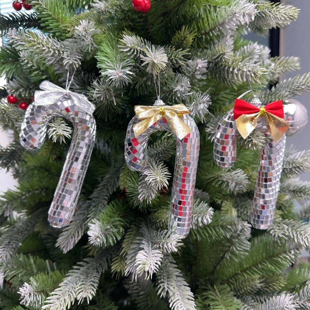 Изысканная подвеска в виде зеркальной трости, мини-рождественское подвесное украшение, блестящие конфеты snowman 
Изысканная подвеска в виде зеркальной трости, мини-рождественское подвесное украшение, блестящие конфеты snowman