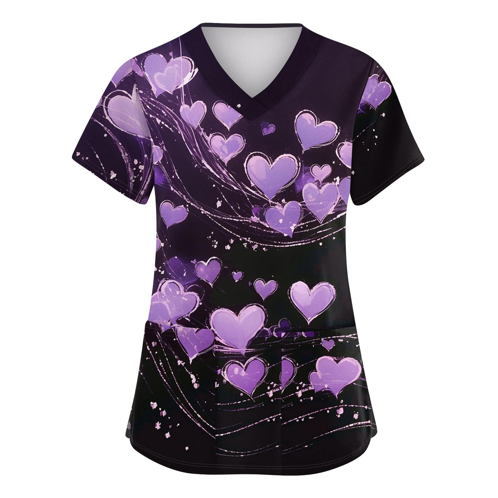 Женская милая блузка с принтом бантиков, рабочая одежда, V-образный вырез, двойной слой, карманы, базовая, с коротким рукавом, пуловер M фиолетовый
Женская милая блузка с принтом бантиков, рабочая одежда, V-образный вырез, двойной слой, карманы, базовая, с коротким рукавом, пуловер M фиолетовый