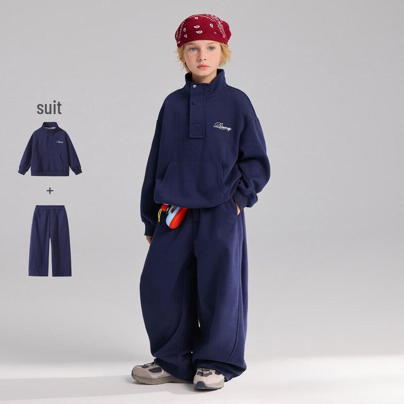 Zhimu American Style Boys Spring/Autumn Casual Sports Suit Two-Piece Set 140
Zhimu American Style Boys Spring/Autumn Casual Sports Suit Two-Piece Set 140
