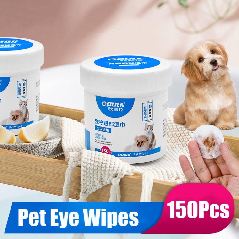 150pcs Eyes Tear Stain Remover Pet Eye Wipes Dog Cat Tearmark Wet Wipes Cats And Dogs Universal
150pcs Eyes Tear Stain Remover Pet Eye Wipes Dog Cat Tearmark Wet Wipes Cats And Dogs Universal