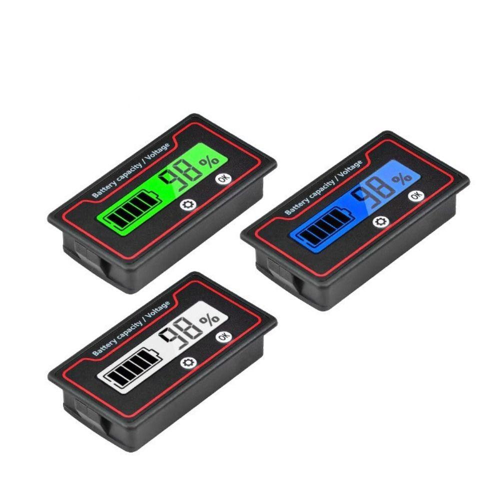 Universal Battery Capacity Indicator LED Digital Battery Power Gauge Lithium Battery білий
Universal Battery Capacity Indicator LED Digital Battery Power Gauge Lithium Battery білий