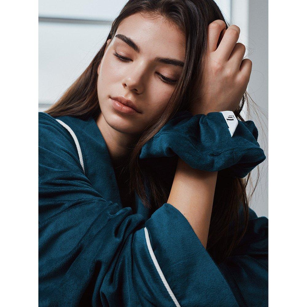 Уэльс Скранчи Сине-зеленый (Персиковый флис)
Уэльс Скранчи Сине-зеленый (Персиковый флис)