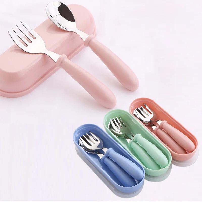 2pcs Children Spoon Forks Box Kids Stainless Steel Kids Cutlery Portable Baby Feeding Utensils Baby Spoons Baby Tableware Set помаранчевий
2pcs Children Spoon Forks Box Kids Stainless Steel Kids Cutlery Portable Baby Feeding Utensils Baby Spoons Baby Tableware Set помаранчевий