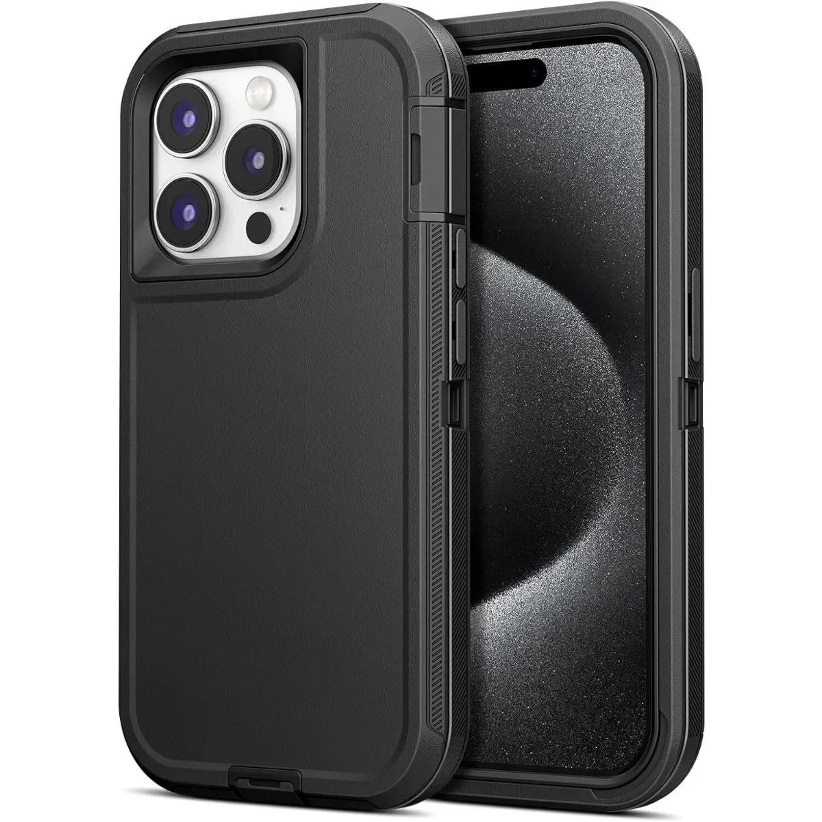 Противоударный чехол 3в1 из ПК+ТПУ для IPhone 16 15 14 11 Pro Max Plus 13/12 Mini XS/R 7/8 4/5G, с задней клипсой, чехол-накладка Otter, коробка For iPhone 12 Mini чёрный
Противоударный чехол 3в1 из ПК+ТПУ для IPhone 16 15 14 11 Pro Max Plus 13/12 Mini XS/R 7/8 4/5G, с задней клипсой, чехол-накладка Otter, коробка For iPhone 12 Mini чёрный