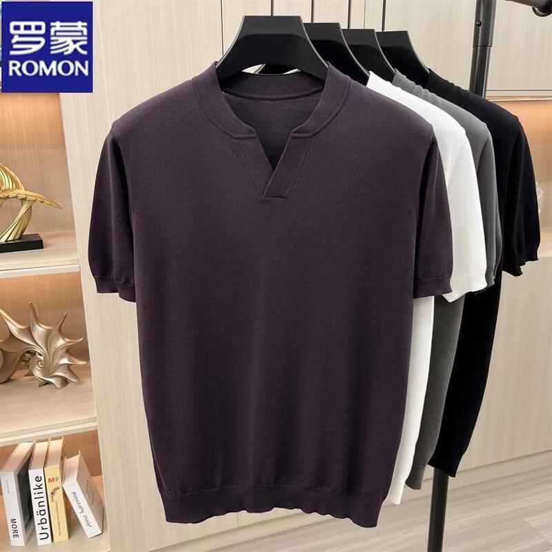 ROMON Men s Lightweight V-Neck Cool-Touch Knit T-Shirt M/48
ROMON Men s Lightweight V-Neck Cool-Touch Knit T-Shirt M/48