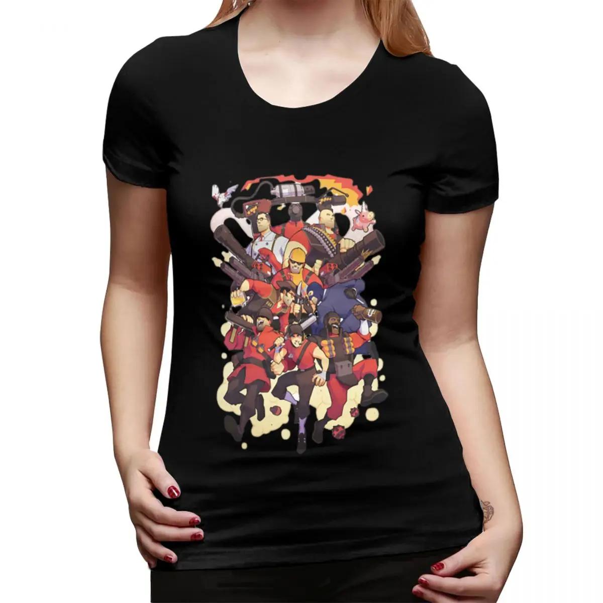 Team Fortress 2 TShirt for Women ONeck Streetwear T Shirts Womens Short Sleeve Summer Clothes Tops 4XL
Team Fortress 2 TShirt for Women ONeck Streetwear T Shirts Womens Short Sleeve Summer Clothes Tops 4XL