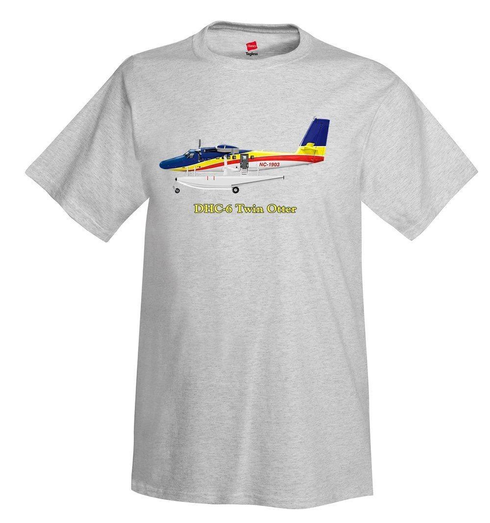 De Havilland Canada DHC-6 Twin Otter Airplane T-Shirt - Personalized with Your N 4XL
De Havilland Canada DHC-6 Twin Otter Airplane T-Shirt - Personalized with Your N 4XL