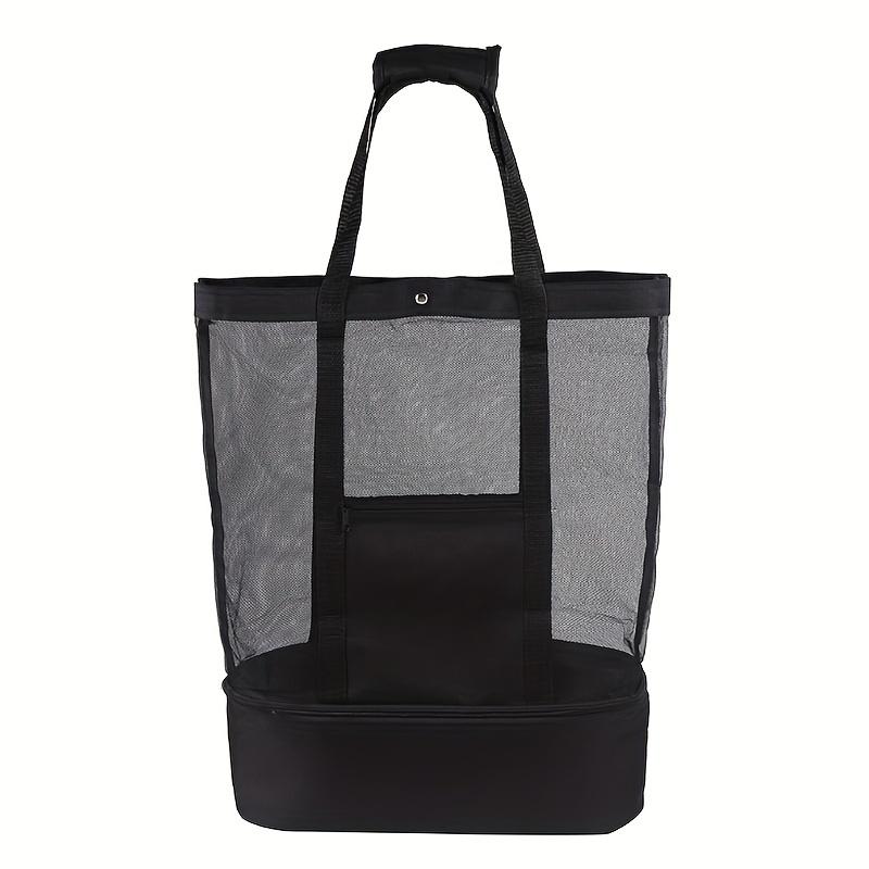 Многофункциональная дорожная сумка для активного отдыха, включая косметичку, летние вещи и креативную сетчатую пляжную сумку для поездок на природу. чёрный
Многофункциональная дорожная сумка для активного отдыха, включая косметичку, летние вещи и креативную сетчатую пляжную сумку для поездок на природу. чёрный