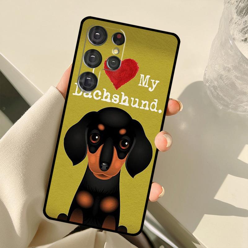 Cartoon Dachshund Sausage Dog Case For Samsung Galaxy S24 Ultra S21 S22 S23 S25 Ultra S9 S10 Plus S20 FE S25 FE Back Cover Galaxy S22 Plus
Cartoon Dachshund Sausage Dog Case For Samsung Galaxy S24 Ultra S21 S22 S23 S25 Ultra S9 S10 Plus S20 FE S25 FE Back Cover Galaxy S22 Plus