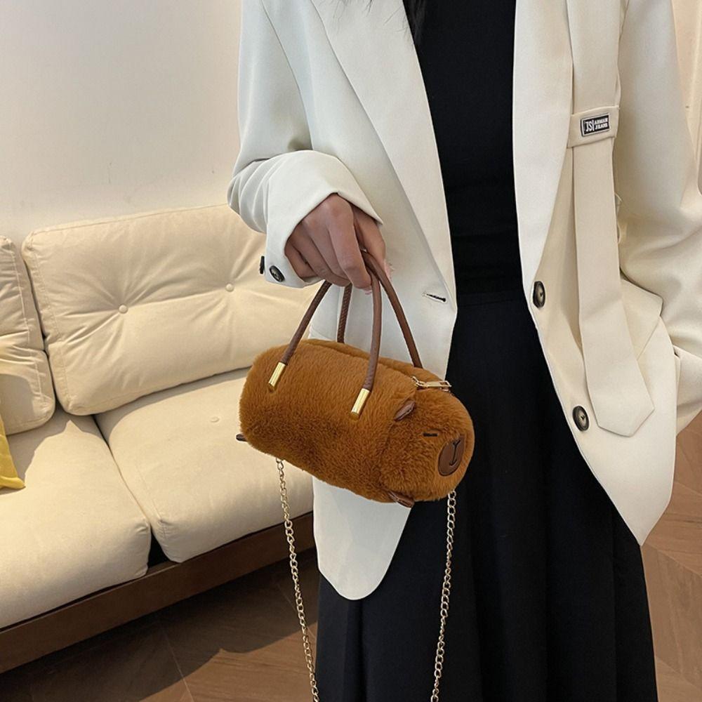 Плюшевая сумка Capybara Capybara Crossbody Bag Большая вместимость Морская свинка Сумка Пара
Плюшевая сумка Capybara Capybara Crossbody Bag Большая вместимость Морская свинка Сумка Пара