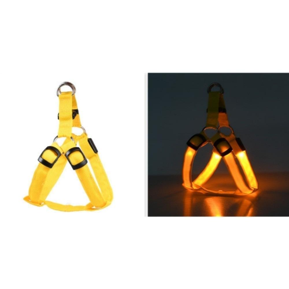 Light Up LED Dog Harness Adjustable Flashing Luminous Pet Chest Strap Rechargeable Soft Dog Glowing Vest Night Walking The Dog S жовтий
Light Up LED Dog Harness Adjustable Flashing Luminous Pet Chest Strap Rechargeable Soft Dog Glowing Vest Night Walking The Dog S жовтий