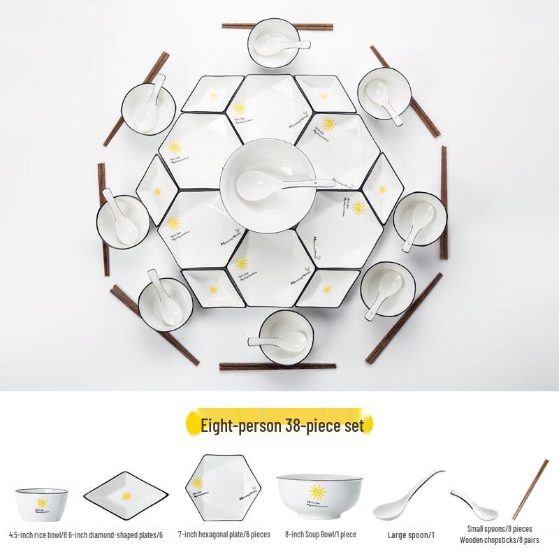 Naijiang European Ceramic Dinnerware Set
Naijiang European Ceramic Dinnerware Set