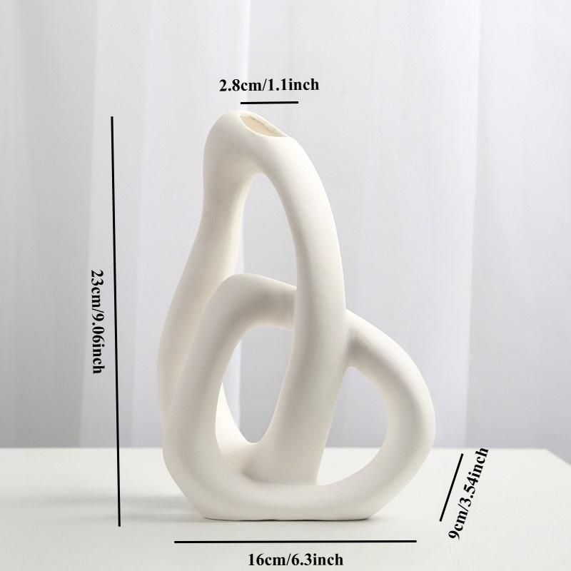 White/Black Abstract Ceramic Vase, Flower Arrangement, Living Room, Dining Table, Home Decoration Accessories, Pampas Grass білий
White/Black Abstract Ceramic Vase, Flower Arrangement, Living Room, Dining Table, Home Decoration Accessories, Pampas Grass білий