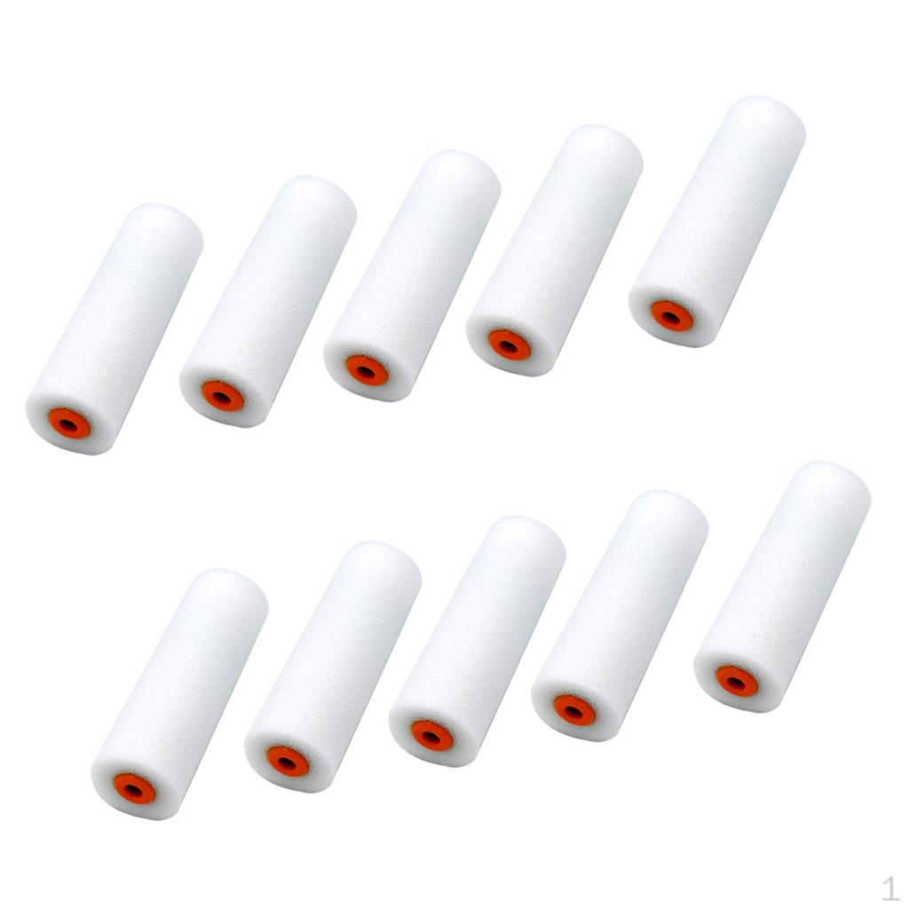 10Pieces Professional Paint Foam Roller Sleeves Wall Painting Decorating 10cm Sponge Rollers
10Pieces Professional Paint Foam Roller Sleeves Wall Painting Decorating 10cm Sponge Rollers