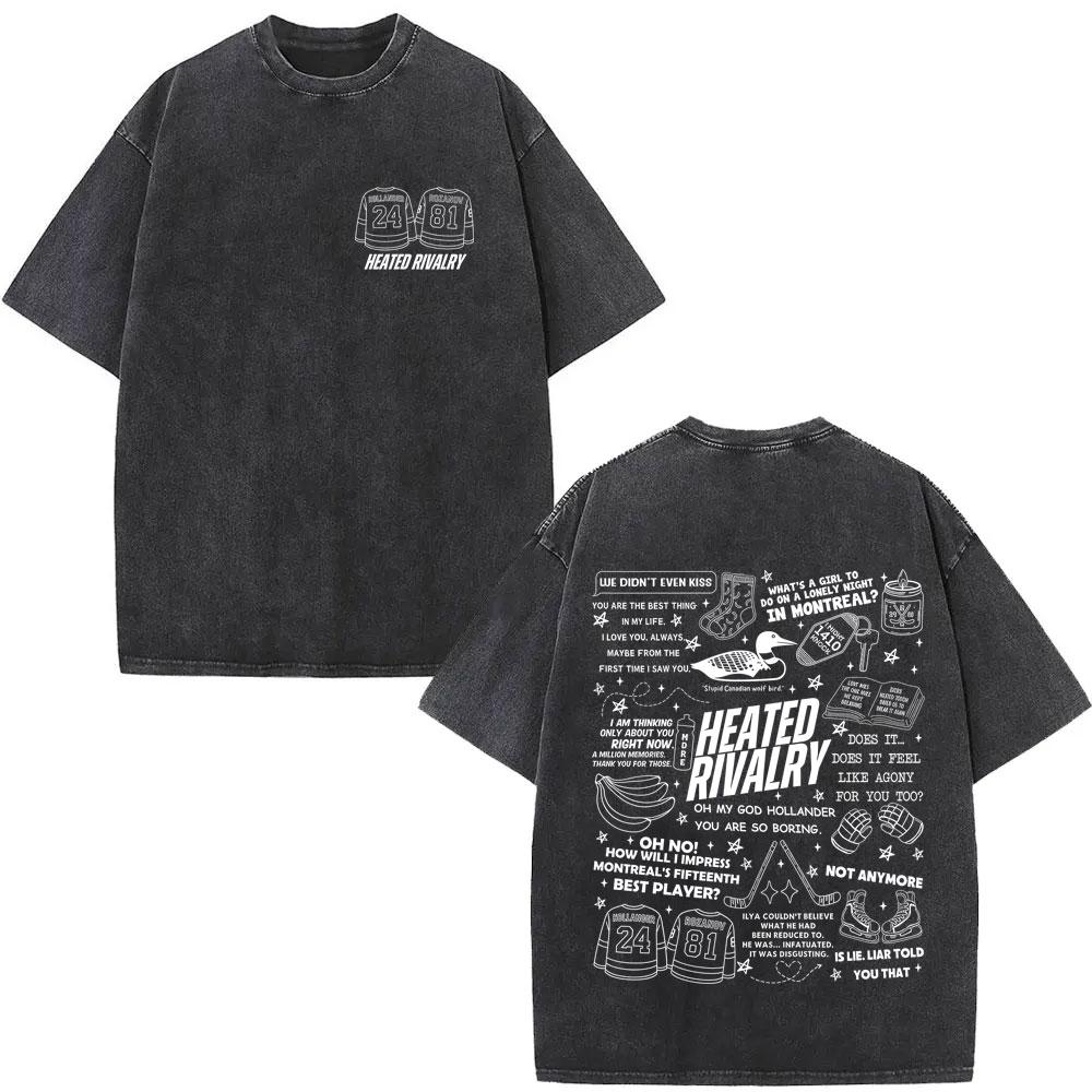 Shane Hollander 24 Ilya Rozanov Hollanov 81 Print T Shirt Heated Rivalry Retro Washed Men Women T-Shirt Short Sleeve Tees S
Shane Hollander 24 Ilya Rozanov Hollanov 81 Print T Shirt Heated Rivalry Retro Washed Men Women T-Shirt Short Sleeve Tees S