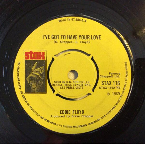 7-дюймовая пластинка EDDIE FLOYD - I ve Got To Have Your Love / Girl I STAX116 Stax 1969 UK Соул/Фанк Б/У
7-дюймовая пластинка EDDIE FLOYD - I ve Got To Have Your Love / Girl I STAX116 Stax 1969 UK Соул/Фанк Б/У