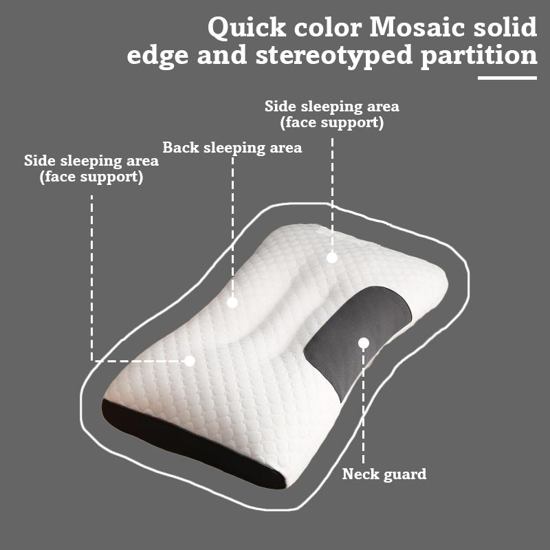 Massage Neck Pillow Soft Adjustable Ergonomic Knitted Orthopedic Contour Support Pillow
Massage Neck Pillow Soft Adjustable Ergonomic Knitted Orthopedic Contour Support Pillow