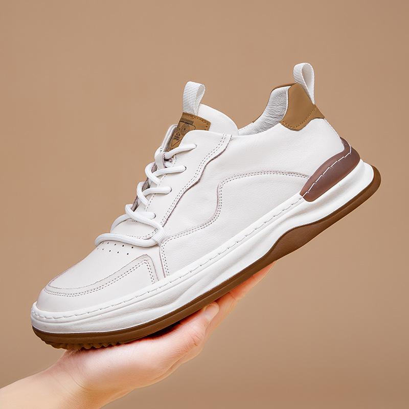 The first layer of cowhide white shoes 2025 autumn European station men s shoes platform trend sports and leisure shoes men s board shoes tide 37 белый
The first layer of cowhide white shoes 2025 autumn European station men s shoes platform trend sports and leisure shoes men s board shoes tide 37 белый