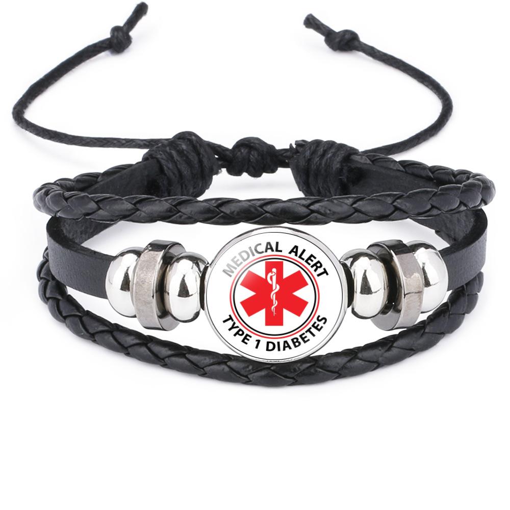 Diabetic Diabetes Life Star Fit Bracelet Red Diabetes Warning Leather Women Bracelet
Diabetic Diabetes Life Star Fit Bracelet Red Diabetes Warning Leather Women Bracelet