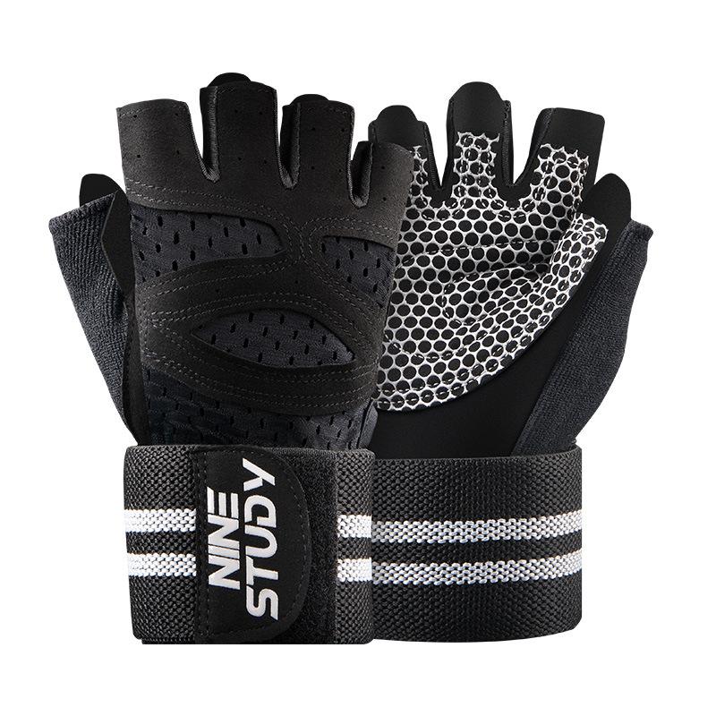 Pressurized Wrist Guards Fitness Gloves Breathable Protective Gear Non-slip Sports Dumbbells Half-finger Sports Gloves XL
Pressurized Wrist Guards Fitness Gloves Breathable Protective Gear Non-slip Sports Dumbbells Half-finger Sports Gloves XL