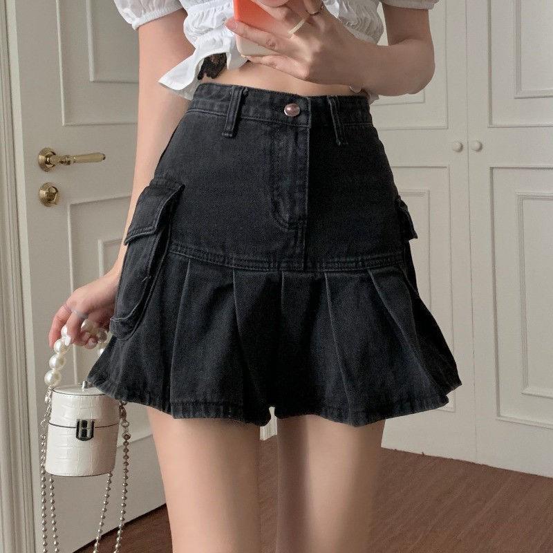 Retro Spicy High Waist Denim Mini Skirt - Fishtail Hip-Hugging A-line (2025 Summer Fashion) 5XL чёрный
Retro Spicy High Waist Denim Mini Skirt - Fishtail Hip-Hugging A-line (2025 Summer Fashion) 5XL чёрный