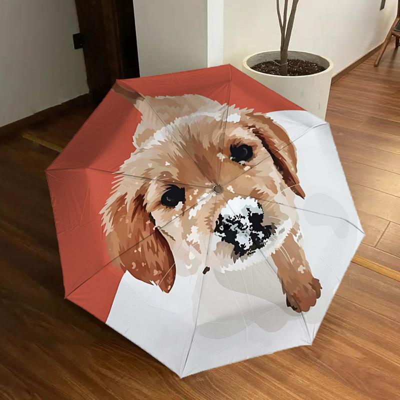 1pc Puppy Automatic Open/Close Umbrella, Formal Events - Ideal Gift for Family or Friends, Outdoor Accessory yy251211210
1pc Puppy Automatic Open/Close Umbrella, Formal Events - Ideal Gift for Family or Friends, Outdoor Accessory yy251211210