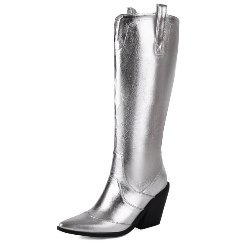 Женские сапоги до колена, роскошные серебристо-черные длинные ковбойские сапоги с острым носком, на танкетке, зимняя обувь для вечеринок, женские, большой размер 46 45 39
Женские сапоги до колена, роскошные серебристо-черные длинные ковбойские сапоги с острым носком, на танкетке, зимняя обувь для вечеринок, женские, большой размер 46 45 39