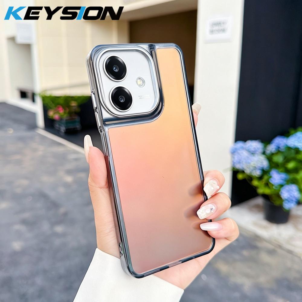 KEYSION Fashion Laser Gradient Colorful Phone Case for OPPO A3X 5G A3 Soft TPU+PC Shockproof Back Cover for OPPO A5i for OPPO A3X чёрный
KEYSION Fashion Laser Gradient Colorful Phone Case for OPPO A3X 5G A3 Soft TPU+PC Shockproof Back Cover for OPPO A5i for OPPO A3X чёрный