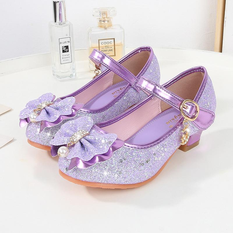 Princess shoes children s high heels girls single shoes spring and autumn new little girl leather shoes Elsa crystal shoes medium and old children 38 yards/23cm фіолетовий
Princess shoes children s high heels girls single shoes spring and autumn new little girl leather shoes Elsa crystal shoes medium and old children 38 yards/23cm фіолетовий