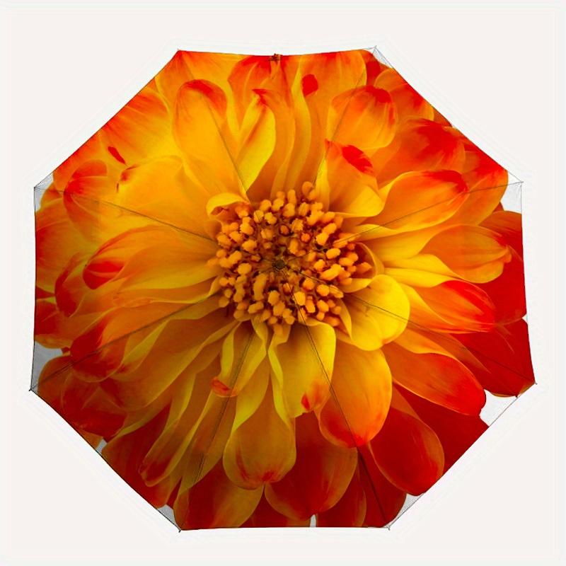 1pc Yellow Orange Flower Automatic Open/Close Umbrella, Portable Folding umbrella for Everyday Use yy250826045
1pc Yellow Orange Flower Automatic Open/Close Umbrella, Portable Folding umbrella for Everyday Use yy250826045