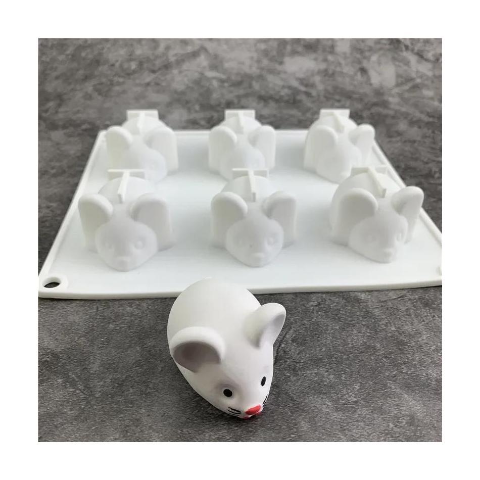 Practical 1 Pcs Cute Shape Mouse Mold Mousse Cake Dessert Baking Chocolate Silicone Mould Kitchen Fondant Cake Decorating Tool
Practical 1 Pcs Cute Shape Mouse Mold Mousse Cake Dessert Baking Chocolate Silicone Mould Kitchen Fondant Cake Decorating Tool